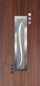 usi pvc termopan Panel ornamental usa pvc sau aluminiu DRU 7-5 .