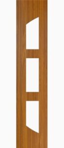 Panel pvc sau aluminiu lateral pentru usi duble 1412-L.