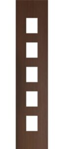 Panel pvc sau aluminiu lateral pentru usi duble 1413-L.