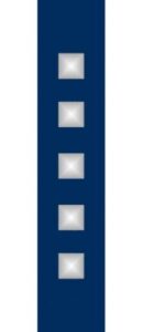 Panel pvc sau aluminiu lateral pentru usi duble 1426-L.