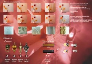 Accesorii si Sticla ornamentala pentru paneluri usi termopan.