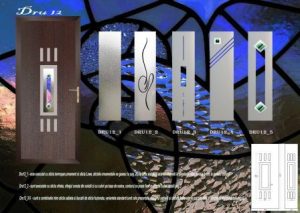 Modele de sticla termopan disponibile pt. Panel usa pvc sau aluminiu Dru 12.