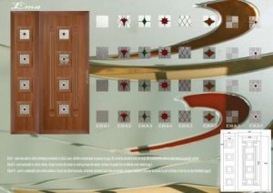 Modele de sticla termopan disponibile pt. Panel usa pvc aluminiu Ema.