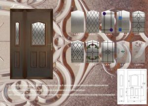 Modele de sticla termopan disponibile pt. Panel usa pvc Lea.