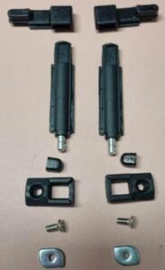 Kit cremon complet pentru ferestre și uși din aluminiu, ideal pentru închiderea etanșă și sigură a tâmplăriei din aluminiu