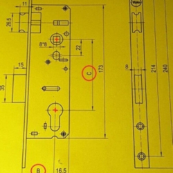 Instructiuni masurare cote broasca usa (se masoara cotele B si C in mm.) e bine sa veniti si cu broasca veche. Instructiuni masurare cote broasca usa (se masoara cotele B si C in mm.) accesorii termopan feronerie termopan in Otopeni Bucuresti.